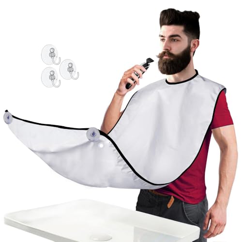 Mobi Lock Beard Shaving Catcher Bib