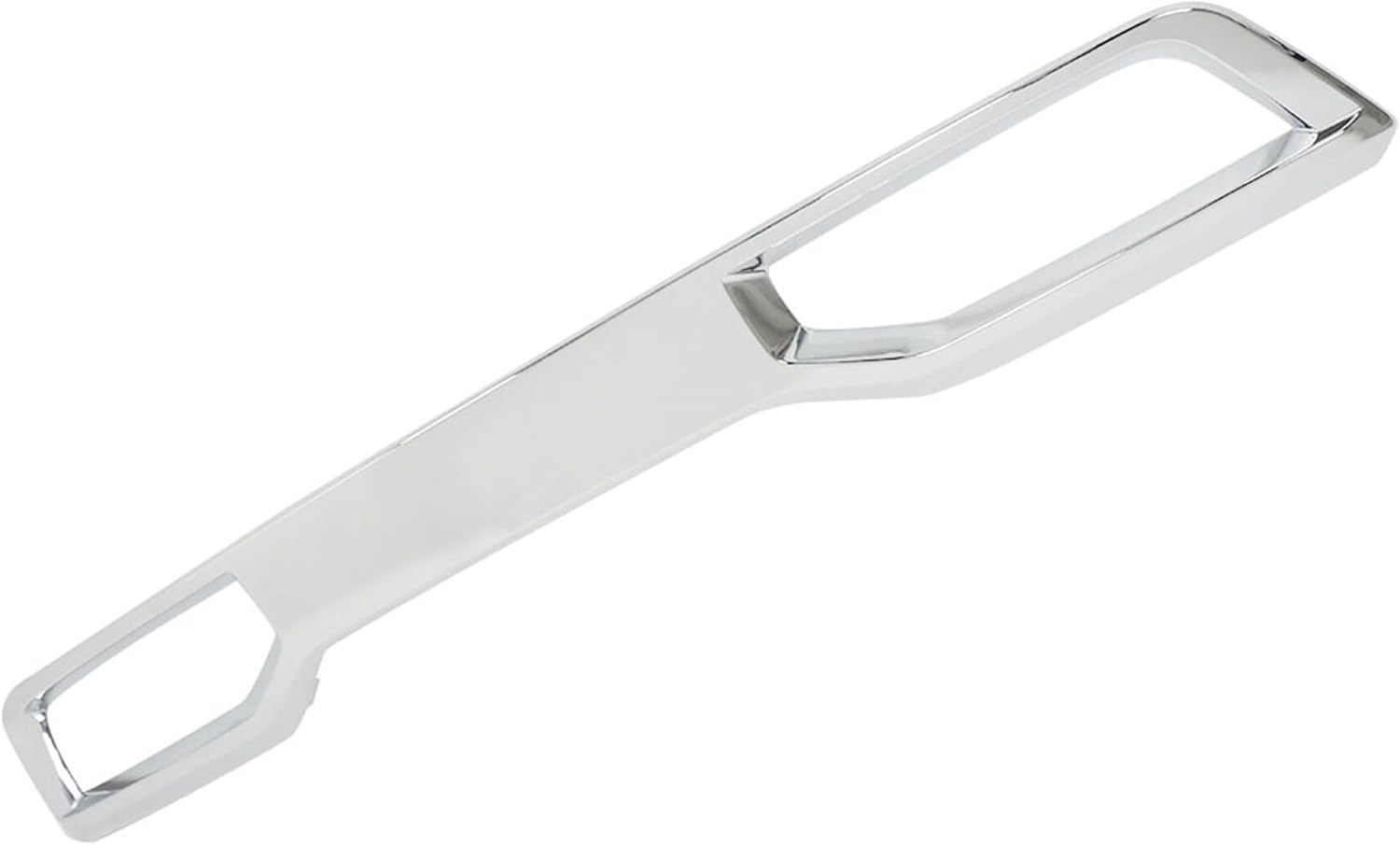 munirater Front Bumper Skid Plate Trim Chrome Plastic Replacement for 2019-2021 Silverado 1500 84176756