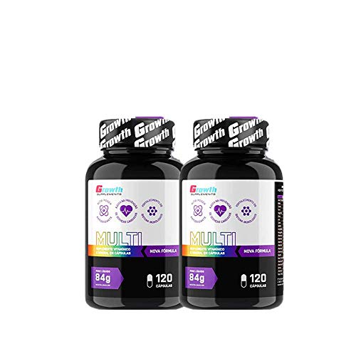 2x Multivitaminico (120 caps) - Growth Supple