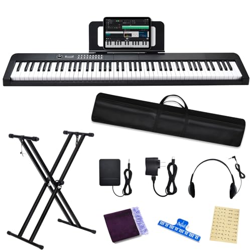 88 Key Digital Piano Electric Keyboard, 88 Key Keyboard Piano for...