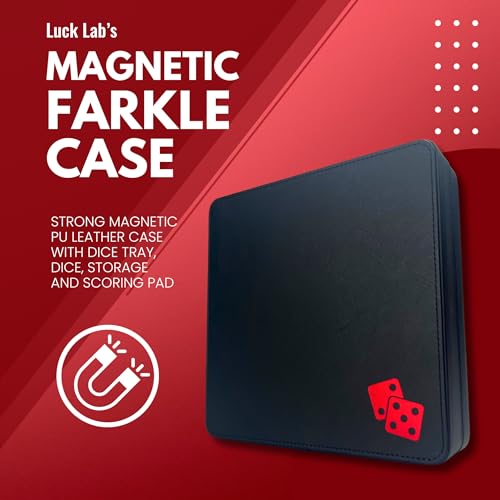 Farkle bandeja de dados con combinaciones de puntuación integradas y dados de perlas 2