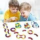 JOYVOVO 10 Stück Tangle Fidget Toy, Autism Fingers Tangle Fidget Twister Fidgets Toy, Stimming Sensory Stressabbau Twister Spielzeug Stimulieren und Still für Kinder und Erwachsene