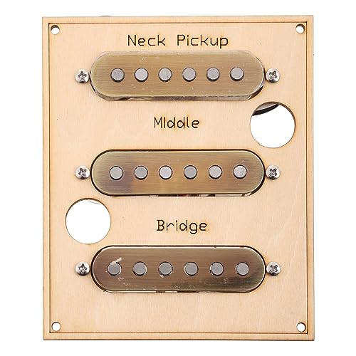 Pickguard pré-câblé SSS pour résoudre les faux contacts de micro