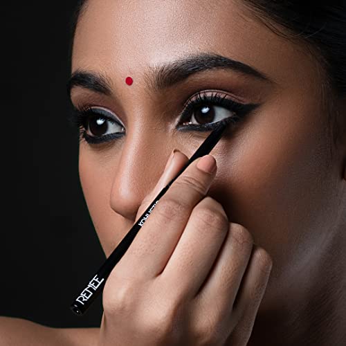Image of RENEE Kohlistic Kajal Pen - Hard Black - Waterproof, Smudge Proof & Long Lasting Eye Makeup - One Stroke, Smooth Glide, 0.30g