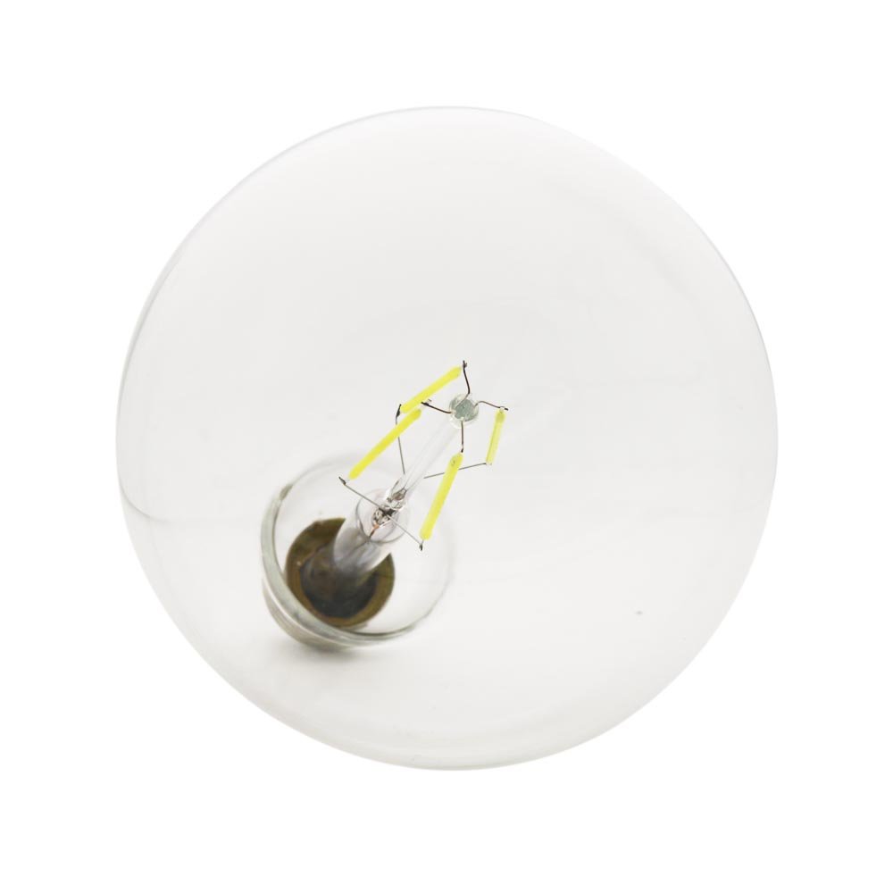 5 sztuk 4 W G125 E27 LED kulka nitkowa zimna biel 6000 K śruba Edisona 125 mm LED antyczna żarówka 30 W zamiennik żarówki AC 220 V