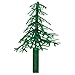 Evergreen Trees for Cake and Cupcake Decorating (24-Pack)