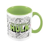 215512 Pyramid L\'INCROYABLE HULK - Logo - Mug intérieur coloré 315ml