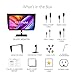 ASUS ProArt Display 31.5” 4K OLED Professional Monitor (PA32DC) - Built-in Motorized Colorimeter, Color Accuracy ΔE<1, 99% DCI-P3, USB-C, Auto Calibration, Compatible with Laptop & Mac Monitor,BLACK