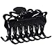 Scunci No Slip Crown Clip For Thick Hair Colors May Vary , 3 Count (Pack of 1)