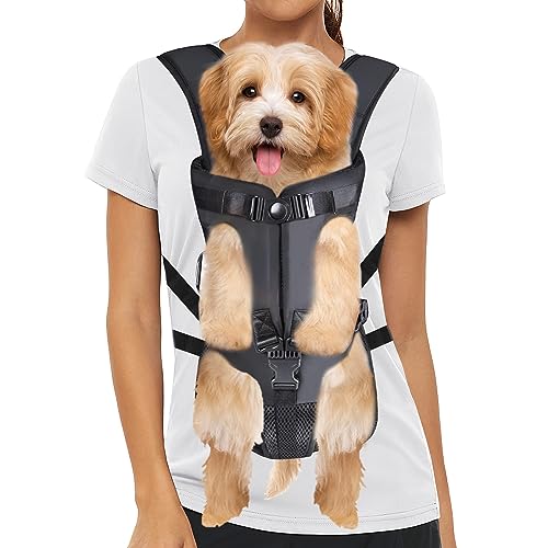 Hundetrage Rucksack - Atmungsaktive Tragetasche Für Kleine & Mittlere Hunde
