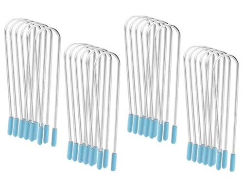 DDRAUY 20Pcs Hot Curler Clips Replacement Kit,Hot Roller Clips Replacement,Hot Roller Clips Rollers Securing Pins Fits 0.75 Inch Hot Rollers Curlers(0.75