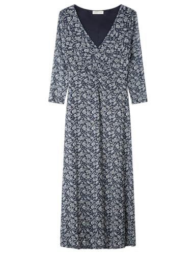 Springfield Nueva Camisa De Estructura con Bordado De Árboles, Azul, L