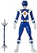 Power Rangers Mighty Morphin Blue Ranger Morphin Hero - Figura de acción de 12 Pulgadas con Accesorio, Inspirado en el Programa de televisión