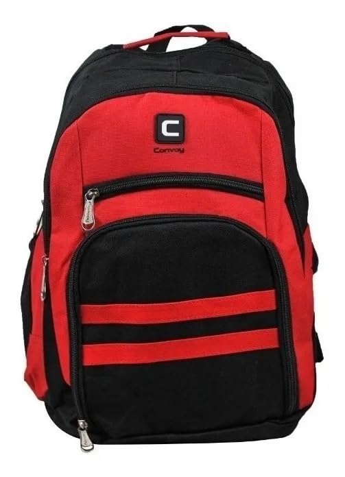 Mochila Básica Esportiva Juvenil Resistente - Convoy Vermelho