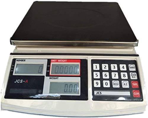 Wysoka precyzja wielofunkcyjna waga elektroniczna z wyświetlaczem LCD, odpowiednia do sklepów, owoców i warzyw, supermarketów, ECC. (10 kg/0,5 g)