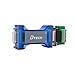 DTECH Industrial Grade RS232 to RS485 Converter Adapter Optical Isolation Protector with TX RX LED Lights for Long Haul Serial Communication