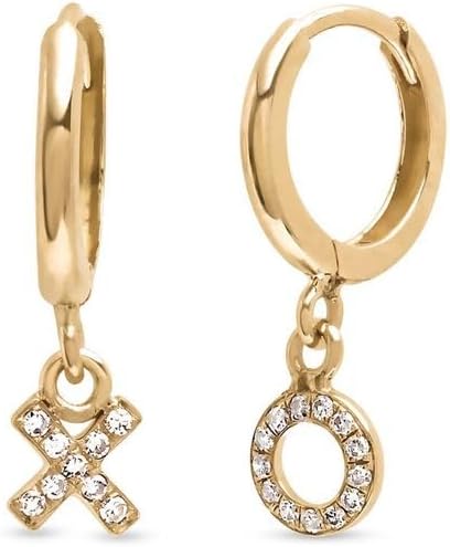 VANDANA GEMS & JEWELRY 1.00 Ct Round Cut Diamond Women's Trendy Drop and Dangle Clip On Earrings 14k Yellow Gold Finish