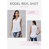 BLENCOT-Womens-V-Neck-Lace-Trim-Tank-Tops-Casual-Loose-Sleeveless-Blouse-Shirts BLENCOT Women Lace Trim Tank Tops V Neck Fashion Casual Sleeveless Blouse Vest Shirts Medium White