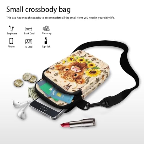 Image of Xpyiqun Small Crossbody Bag Women Phone Purses Sling Shoulder Handbag Cross Body Pouch Wallet Bags