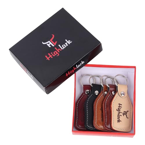 Image of Signature Leather Finish Keychain for Men & Women | Durable Metal Key Holder for Car and Bike Keys | Elegant Everyday Accessory