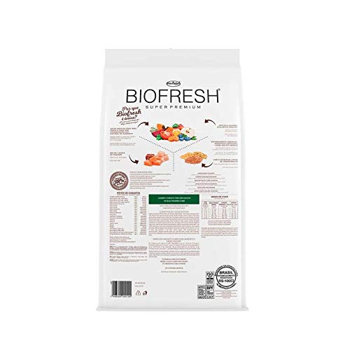 Ração Super Premium Hercosul Biofresh Para Cães Adultos De Raças Pequenas 3kg