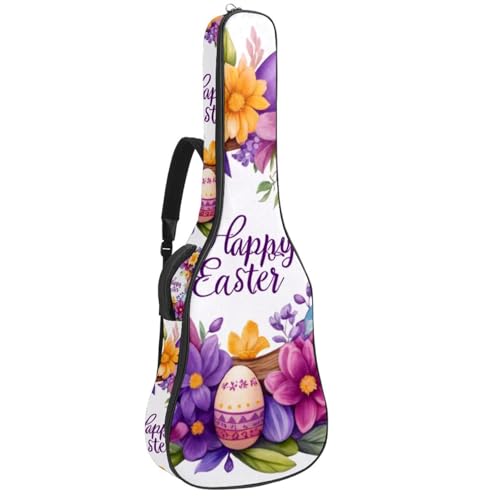 Sac pour guitare acoustique universel grand étui étanche avec plusieurs poches