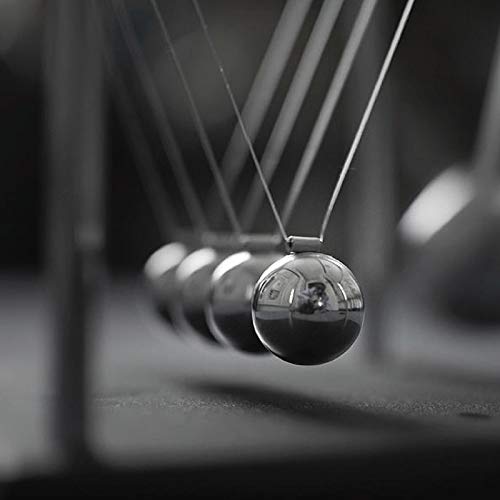 GOODS+GADGETS Ball impact pendulum Newton pendulum relaxation ball game office classic of the 70s and 80s - Image 2