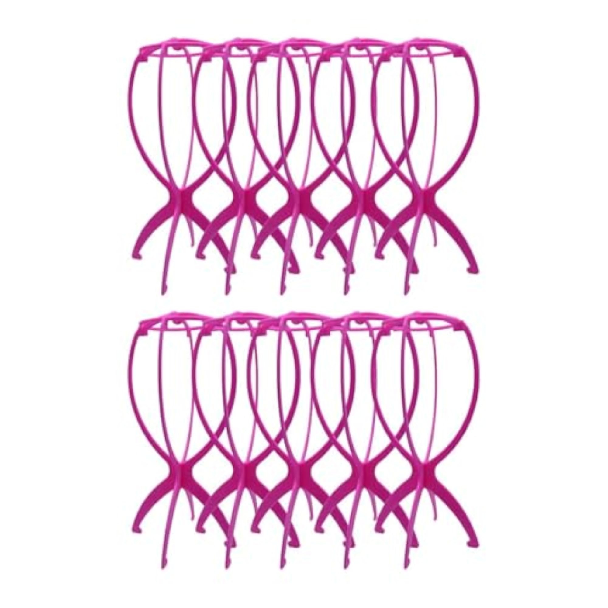 10Pcs Hat Display Stand, Stable Holder for Salon Hairpieces