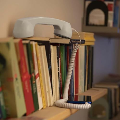Combiné Téléphonique Rétro Rose Type C, Idée Cadeau Nostalgie - 8