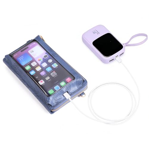 Image of GOIACII Phone Purse Crossbody Bags for Women Small Travel Wallet Touch Screen RFID Blocking