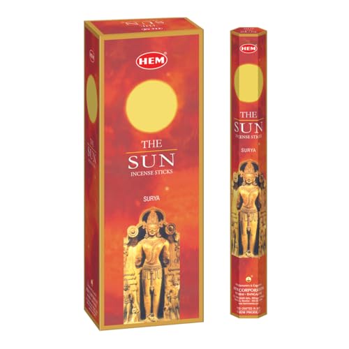 Image of Hem Sun Incense Sticks (9.3 cm X 6.0 cm X 25.5cm, Black)