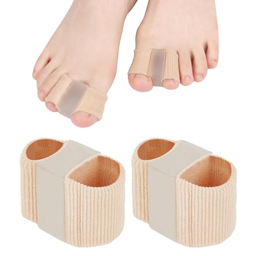 Watlikeup Gel Toe Separators,2 PCS Silicone Bunion Corrector