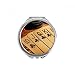 Old Poker Chip Photo Hand Compact Mirror Round Portable Pocket Glass