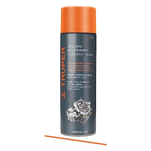 Accesorios para Autos, Home Improvement Truper KC-470, Limpiador de carburador con aplicador, 470 ml
