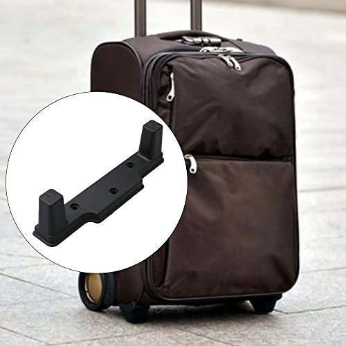Suitcase Feet Bracket Black Plastic Luggage Feet Bracket Replacement for Travel Suitcases - Image 4