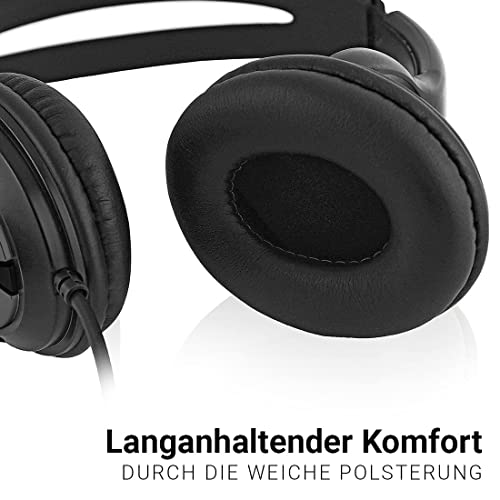 QY USB headset, Stereo hoofdtelefoon met microfoon voor PC, Laptop, Gaming, FaceTime, PS4 - Afbeelding 6