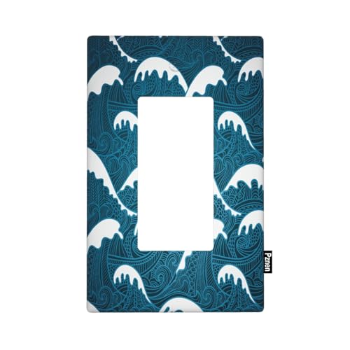 Pznen Ocean Wave Wippschalter-Abdeckung