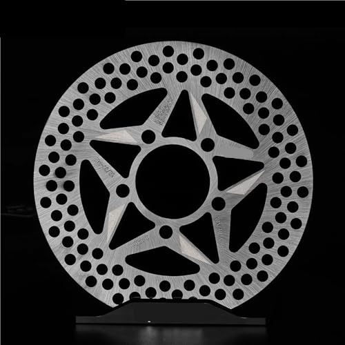 Disque de frein moto avec alésage de moyeu à 5 boulons pour rotor intégré 58 mm