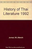 History of Thai Literature 1992 B0069G56D0 Book Cover