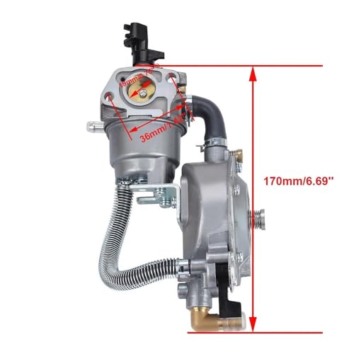 Carburateur pour GX200 168F 170F générateur 224cc 100307 pièces de rechange - 6