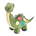 EQLEF Peluche dinosauro carino e dinosauro, morbido peluche per bambini, verde (verde)