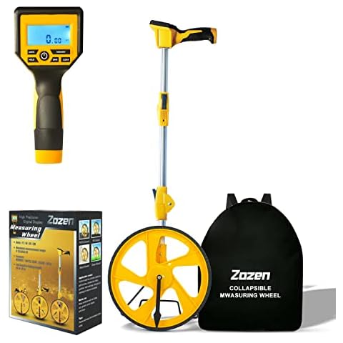 Zozen Digital Measuring Wheel with Backpack Cover