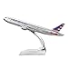 Diecast Airplne 1:400 American B777 Metal 6.3inches（16cm） Plane Model Office Decoration or Gift by LESES