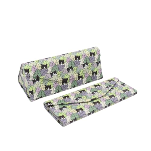 Image of Real Sic Glasses Case for Men and Women - Magnetic Folding Hard Shell Sunglass Holder - Inspired by Adorable Animals