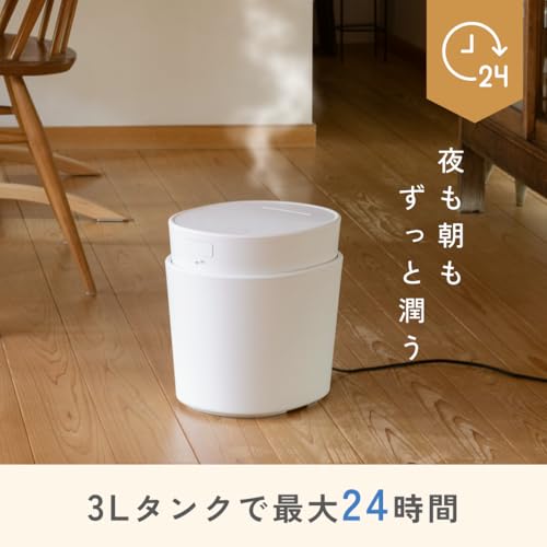 ±0（プラスマイナスゼロ）『スチーム式加湿器（EH-CNA9B）』