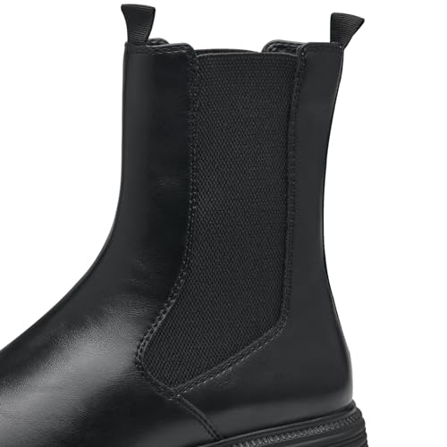 Tamaris Damen Stiefel Vegan schwarz 40