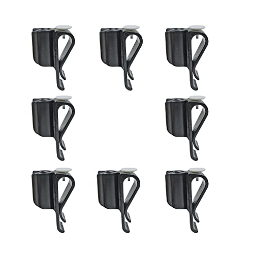 10 Pack Golf Putter Clip Golf Bag Clip on Putter Clamp Holder Golf Putter Clip Organizer Ball Marker for Golf Accessories
