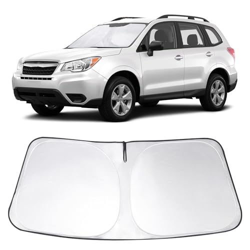 Image of Windshield Sun Shade Sunshade for 2014-2018 Su- baru Forester