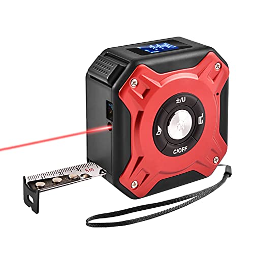 Mètre multifonction 3 en 1 ruban à mesurer électronique et télémètre 40m rechargeable