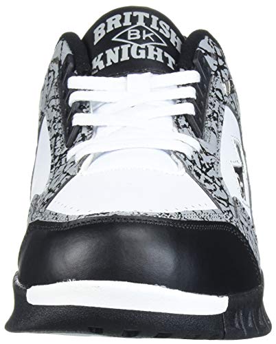 British Knights Mens Metros Fashion Sneaker, Black/Cement/White, 8 Us #TOP1